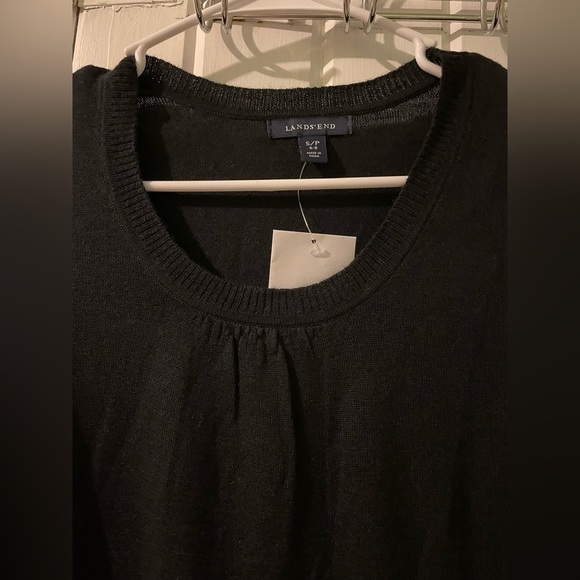 LANDS’ END merino wool mini dress-small NWT - Picture 2 of 8